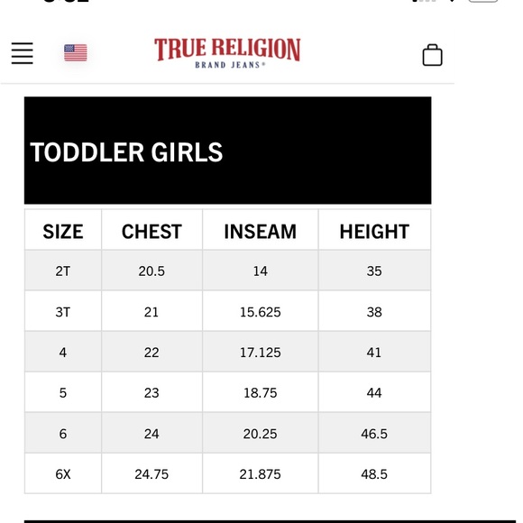 True Religion Toddler True Tee - Picture 6 of 6